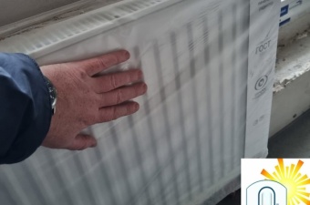 Мы запустили систему отопления