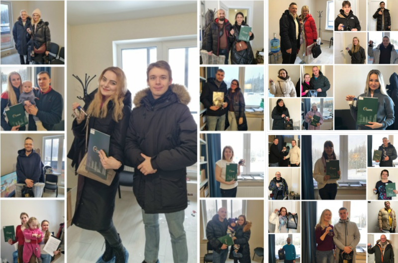 Первый этап передачи квартир в ЖК "Новая история" завершен!