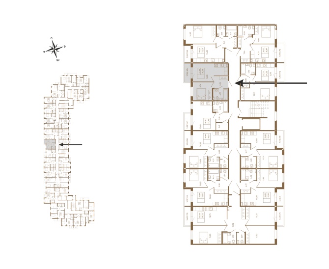 План без мебели