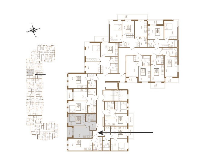 План без мебели