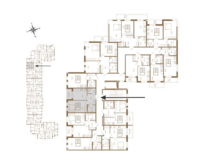 План без мебели