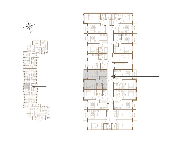 План без мебели