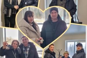 Выдаем ключи от квартир в ЖК "Новая история"