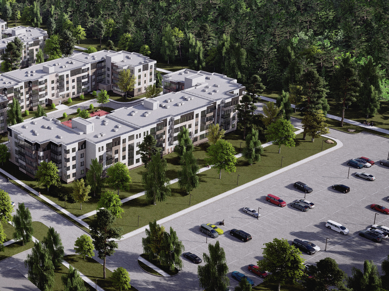 Вид из окна